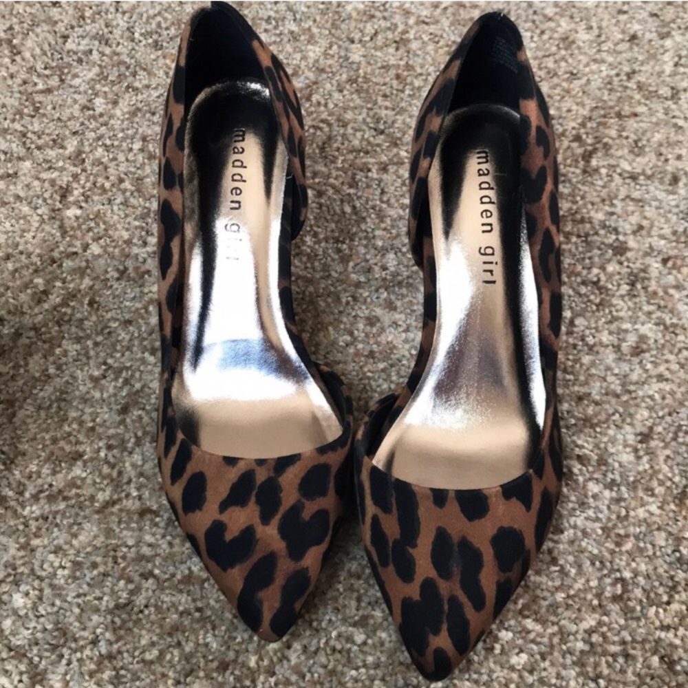 Madden Girl Leopard Heels